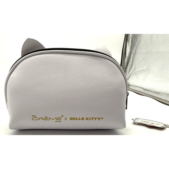 The Crème Shop X Hello Kitty Cosmetic Bag 4.58 Oz Cruelty-Free Animal Testing Fr - Picture 3 of 5